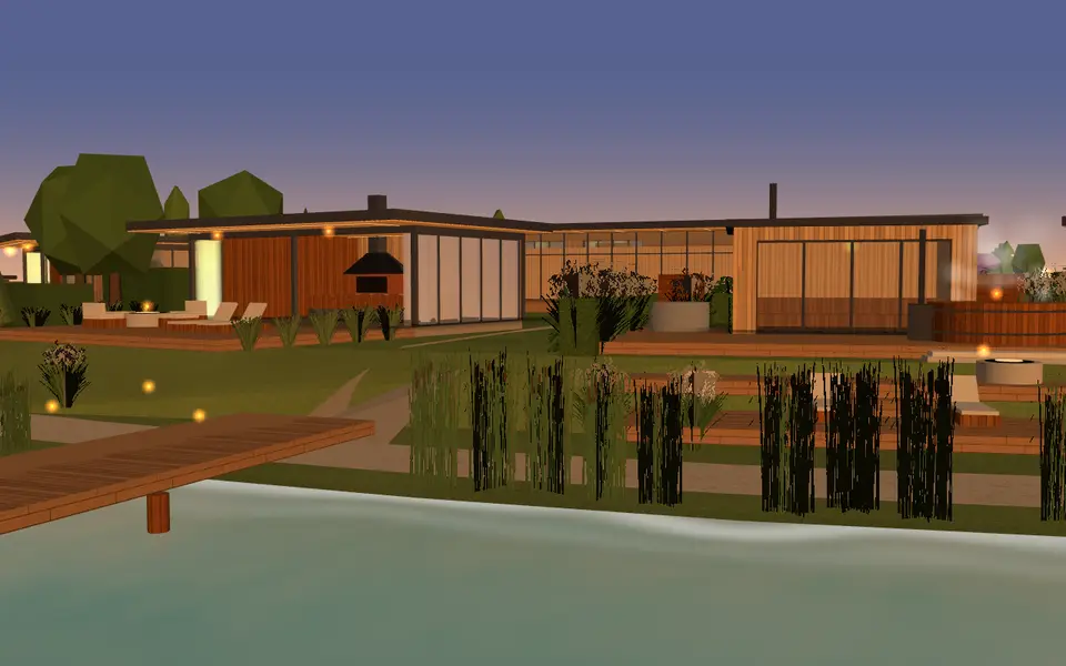 Recorrido 3D de SOVRANA: paseo a pie por el Club de la Laguna